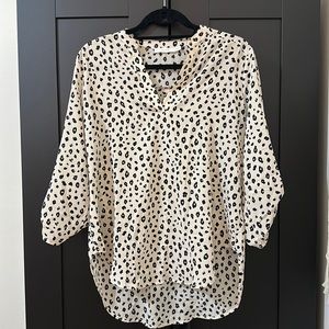 Leopard Print Blouse